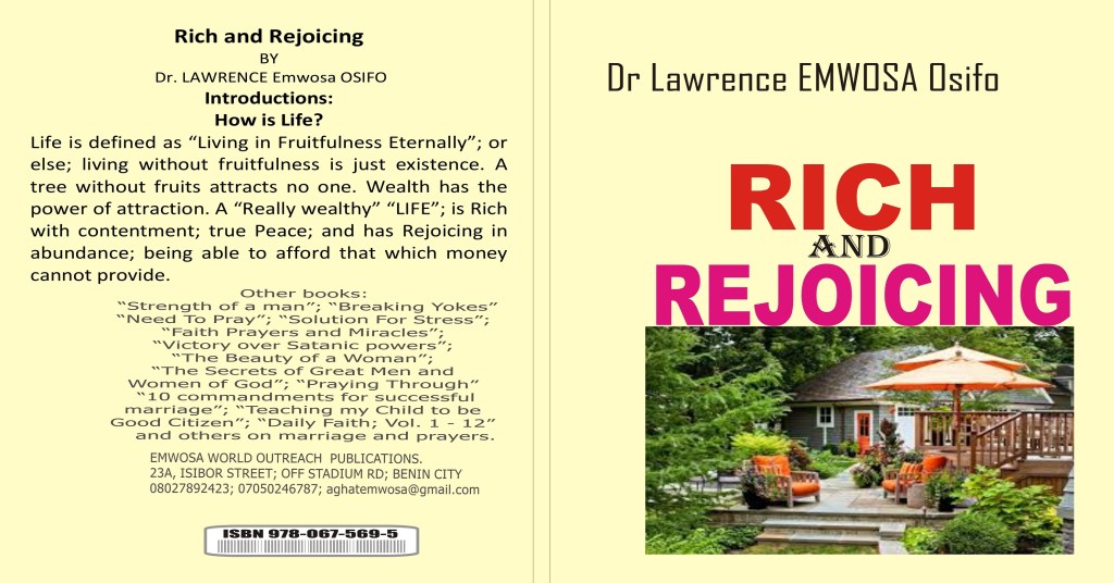 How to be Richer and&nbsp;Rejoicing